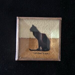 Wendy Schultz Wubbels handcut House Cat Sillouette circa 2001